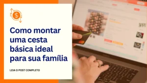 imagem de uma pessoa fazendo compra online