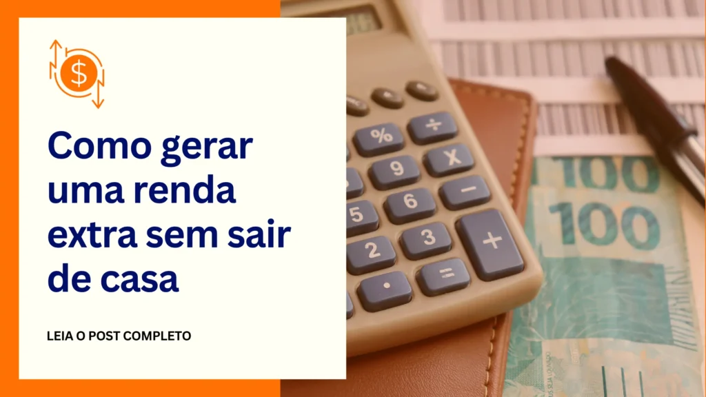 imagem de calculadora e dinheiro na mesa